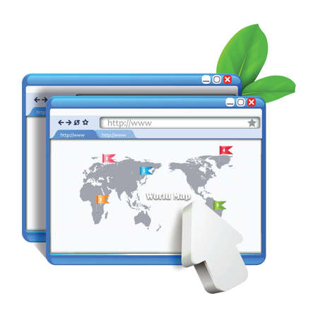 browser window