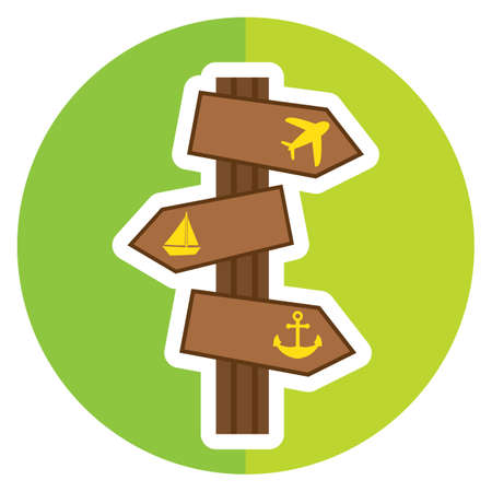 direction signboard