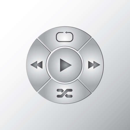 media player buttons
