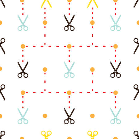 seamless scissor background
