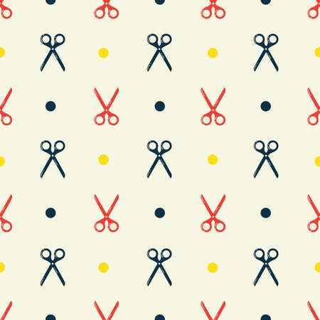 seamless scissor background