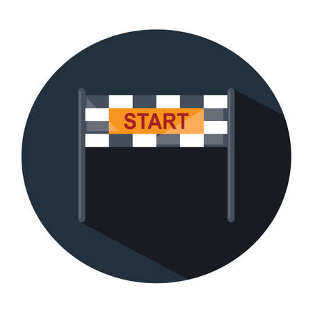 starting line banner