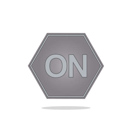 on button