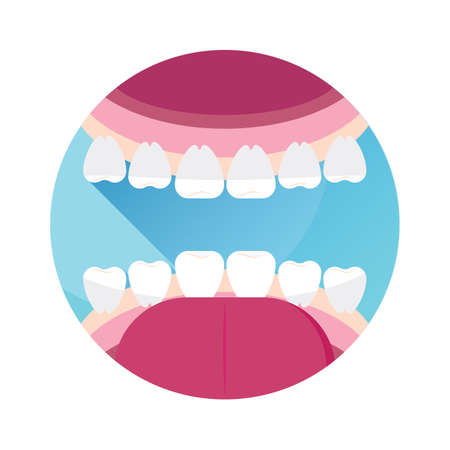 mouth with teeth