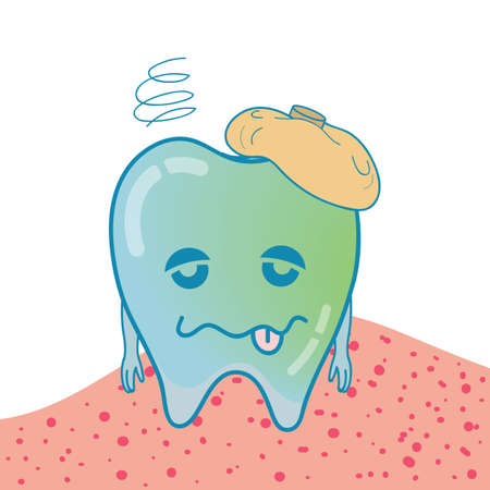 tooth with pain