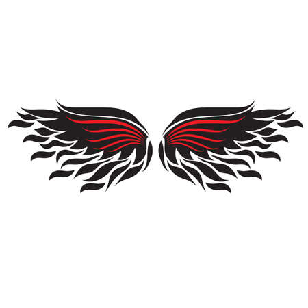 wings tattoo