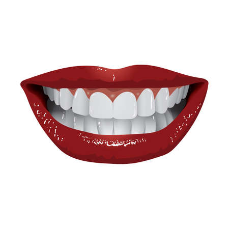 smiling mouth