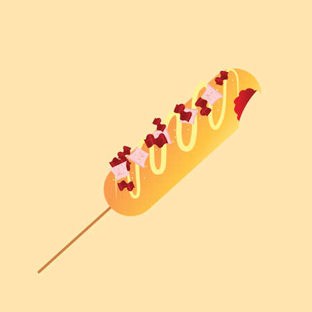 sausage on a stick
