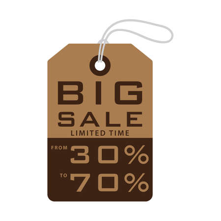 big sale tag