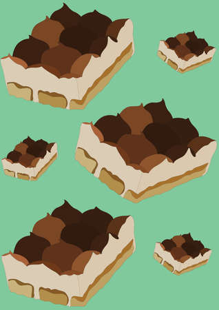 cake slices background