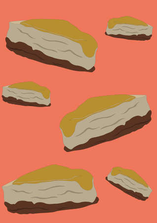 cake slices background