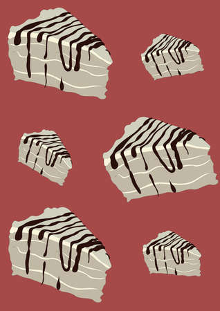 cake slices background