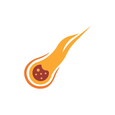 Meteor vector illustration