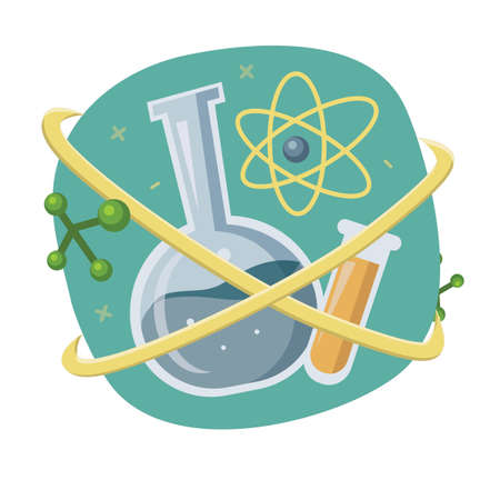Science concept vector illustration