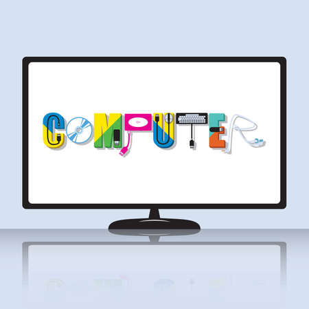 computer lettering design