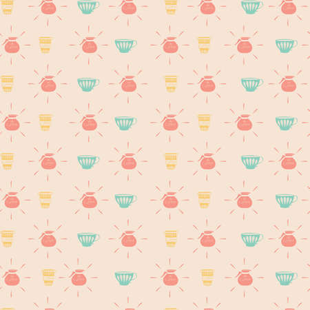 coffee utensils background design