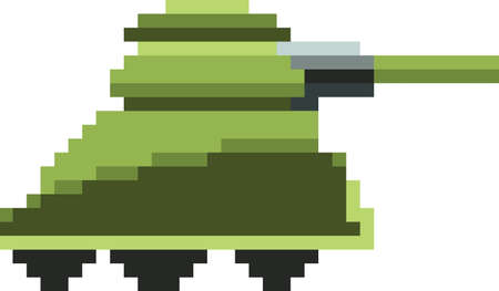 pixel art tank