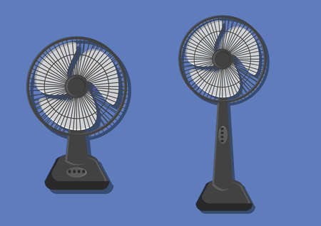 vector of electric fans
