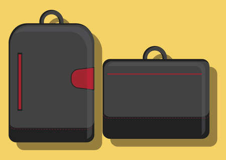vector of laptop bags