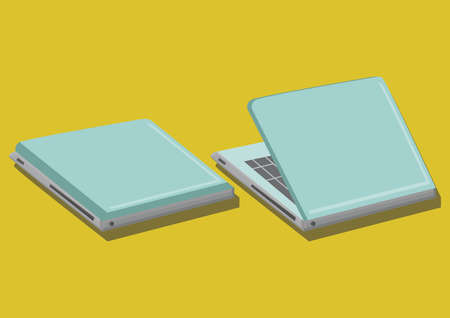 vector of a laptop