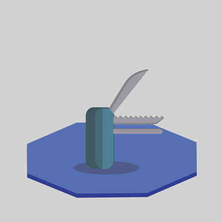 illustration of multipurpose knife