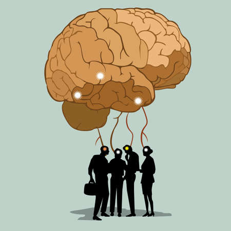 brain connecting people