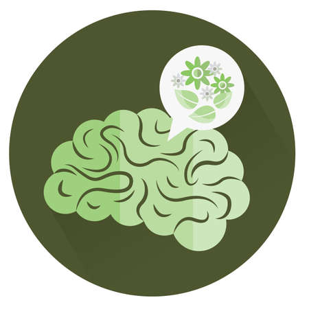 brain thinking of conservation