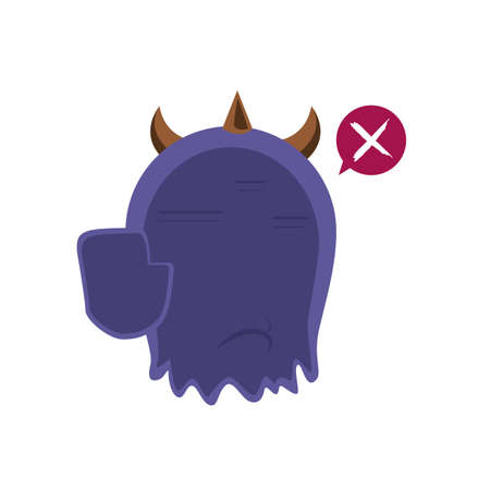 monster gesturing no