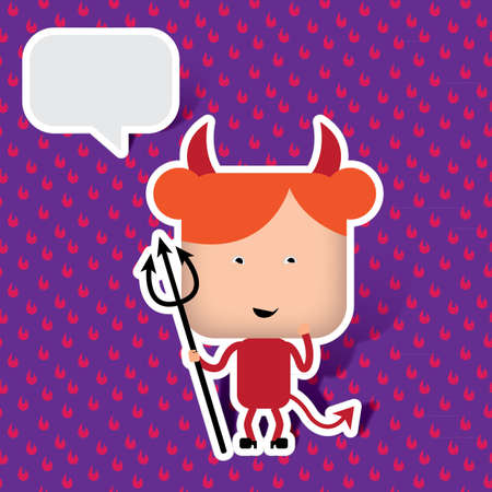 girl as a devil