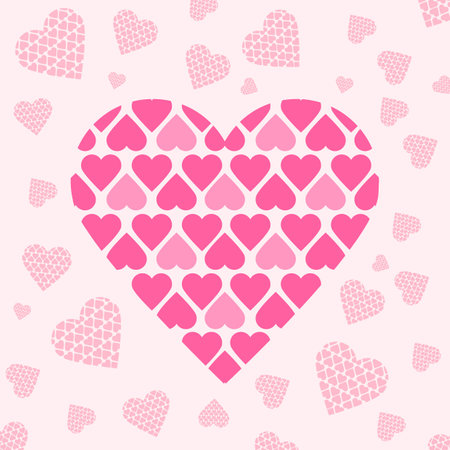 hearts background