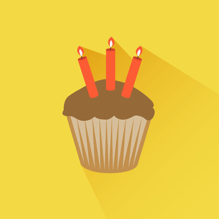 birthday cupcake