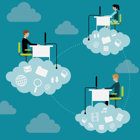 cloud connectivity concept