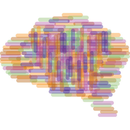 an abstract brain
