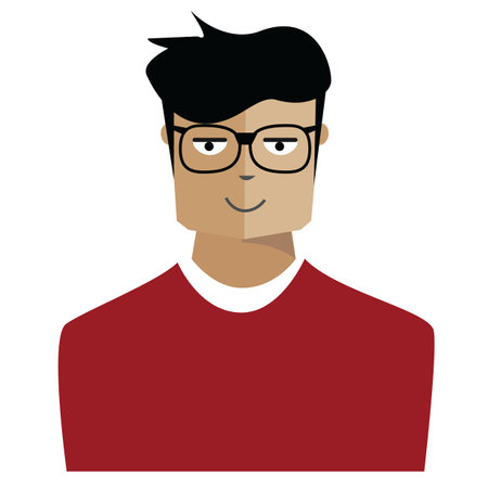 man in casual wear
