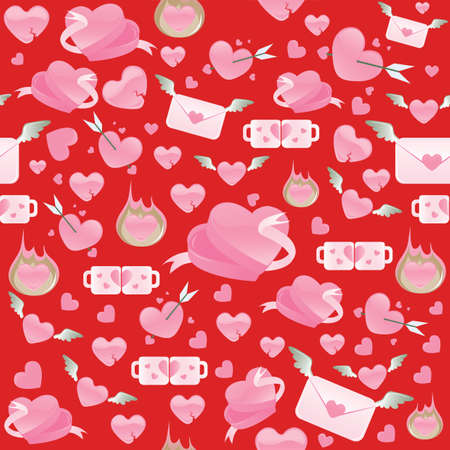 seamless romantic background