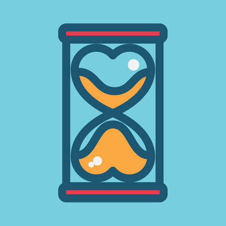 heart shaped hourglass