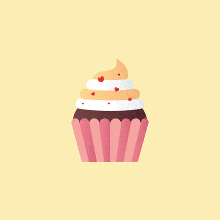 cupcake with sprinkles
