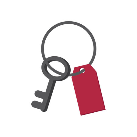 key with tag