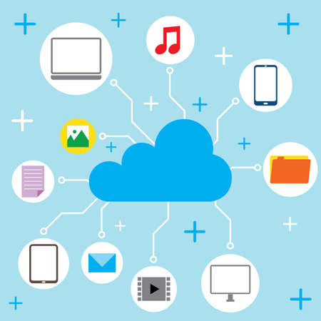 cloud computing concept