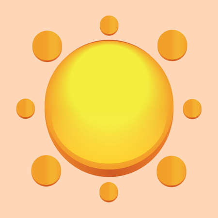 abstract sun