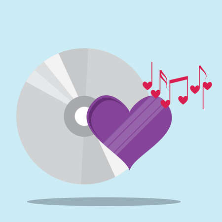 heart with music cd