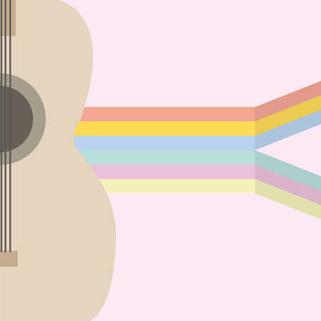 background with guitar