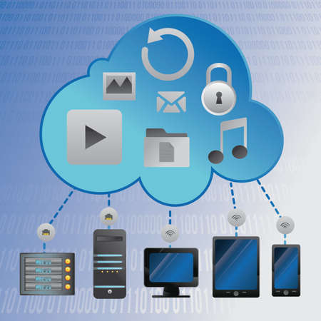 cloud computing concept