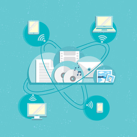 cloud computing concept