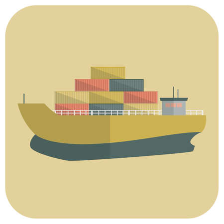container ship