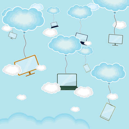 cloud computing concept