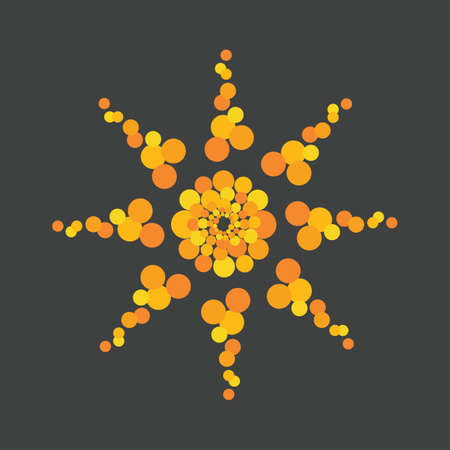 abstract sun