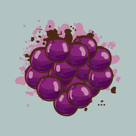 black grapes