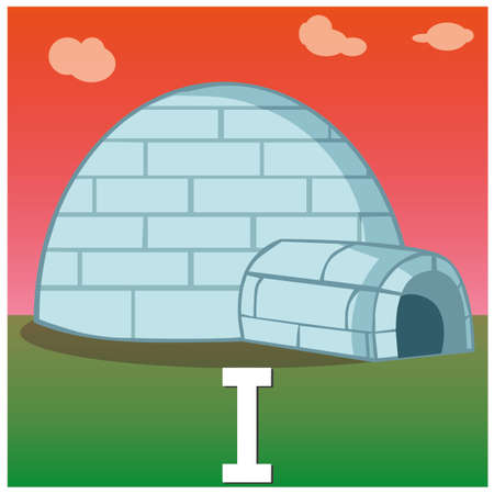 letter i for igloo