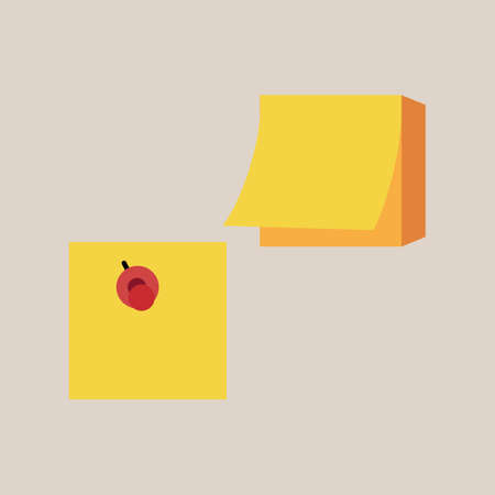 pin and adhesive notes